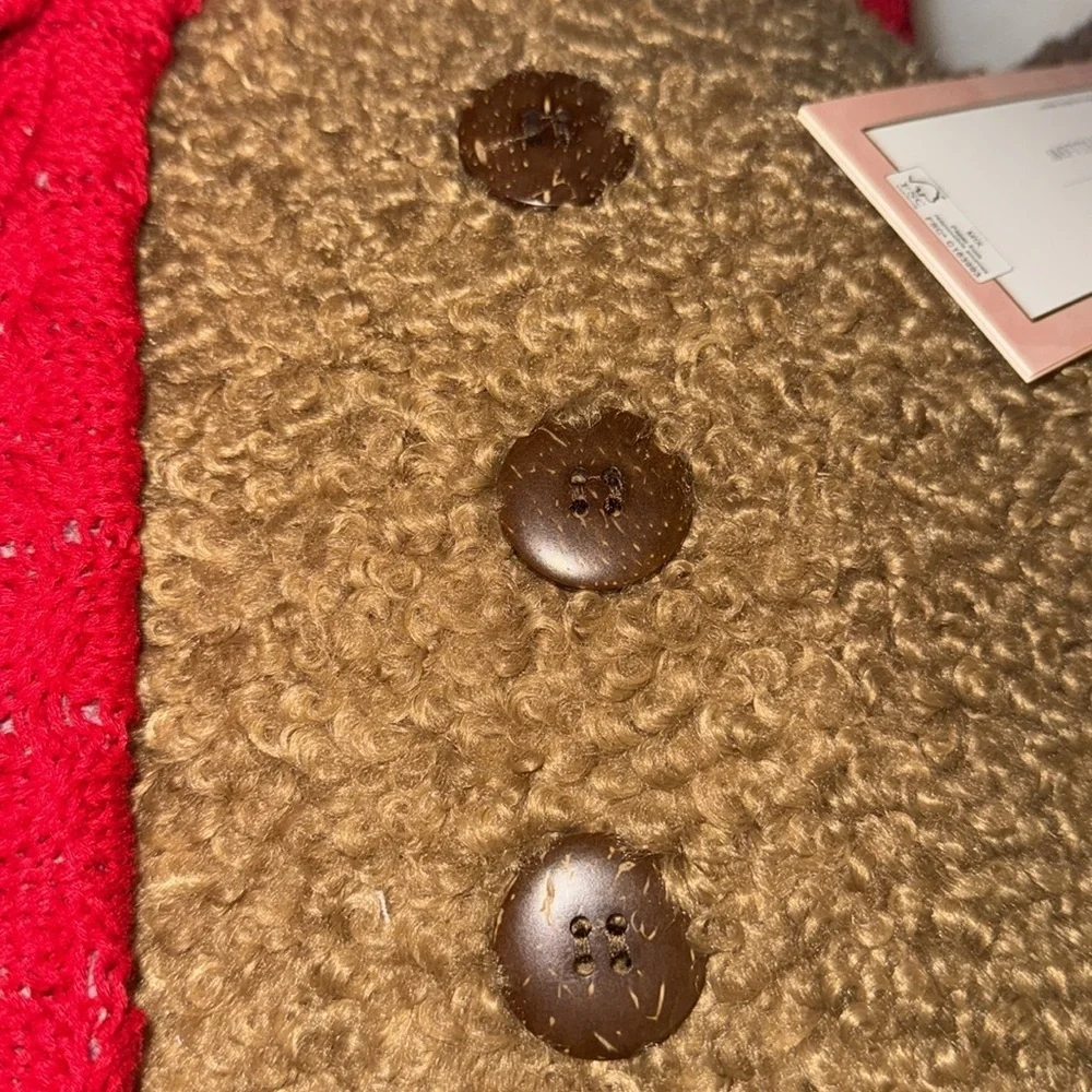 CUPCAKES & CASHMERE 26x19 Oversized Gingerbread Man Pillow